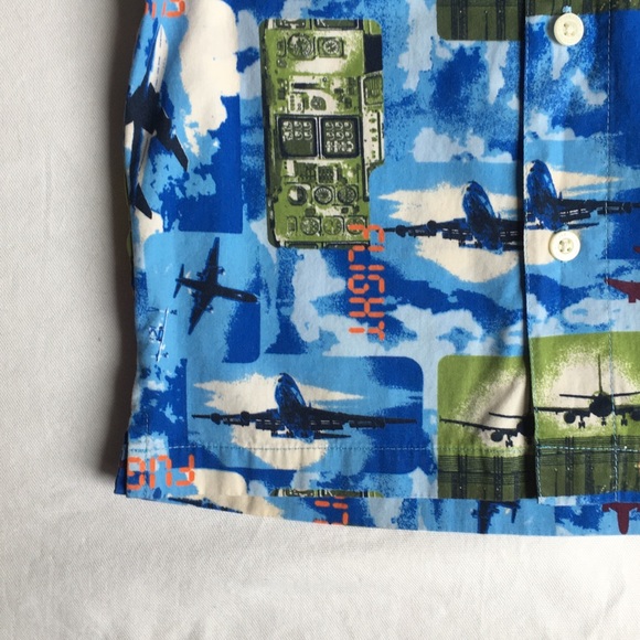 OshKosh shirt size 24 months airplanes flight Vtg? - Picture 9 of 12